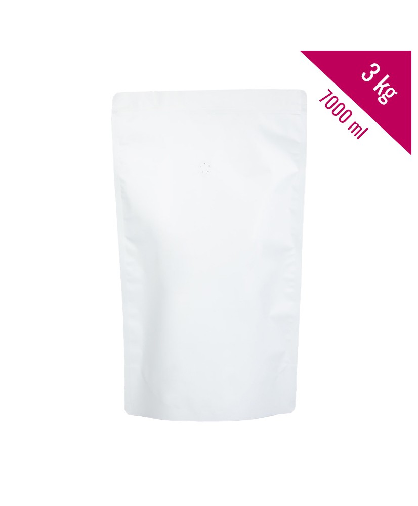 Plain discount white pouch