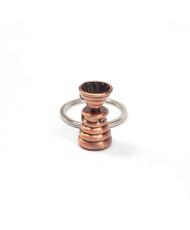 Drip Brewer/Drip Coffee Maker Key Chain, copper (10 pcs)