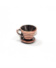 Coffee Dripper Key Chain, copper (10 pcs)
