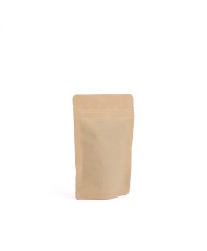 Stand Up Pouches kraft  Compostable  70g + zip (100 pcs)