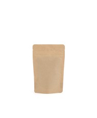 Stand Up Pouches kraft  Compostable  70g + zip (100 pcs)