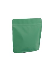 K-Seal recycelbare, Soft-Touch, Grün + Zipper 350g (250 Stück)
