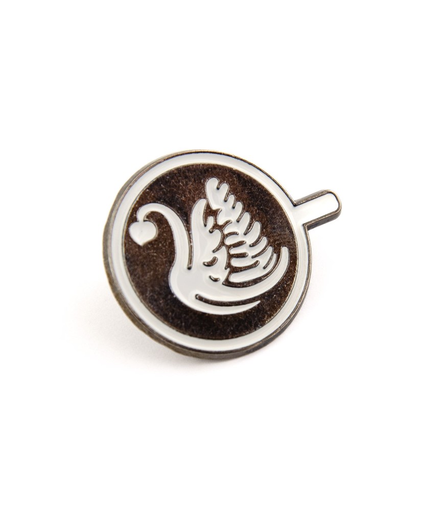 Pin latte art swan (10 pcs)