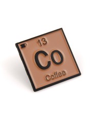 Przypinka pierwiastek kawowy Co13 (10 szt.)