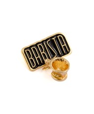 Pin BARISTA + golden dripper (10 pcs)